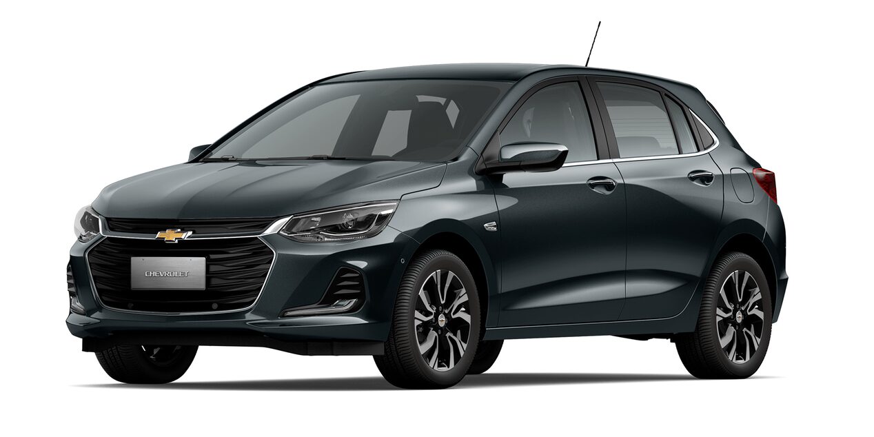 Chevrolet Onix Premier - Tu Hatchback Gris Oscuro Metálico