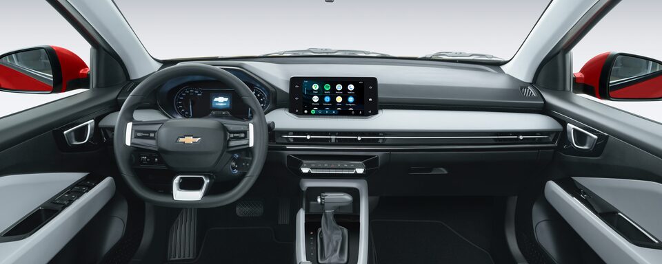 Vista interior del Chevrolet Sail