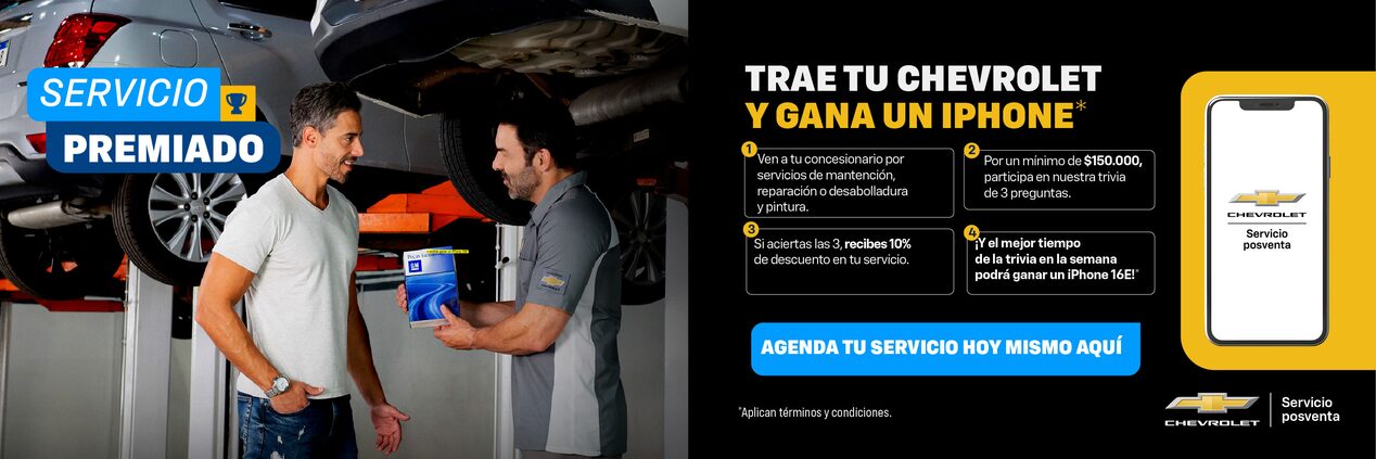 Chevrolet Chile Servicio premiado