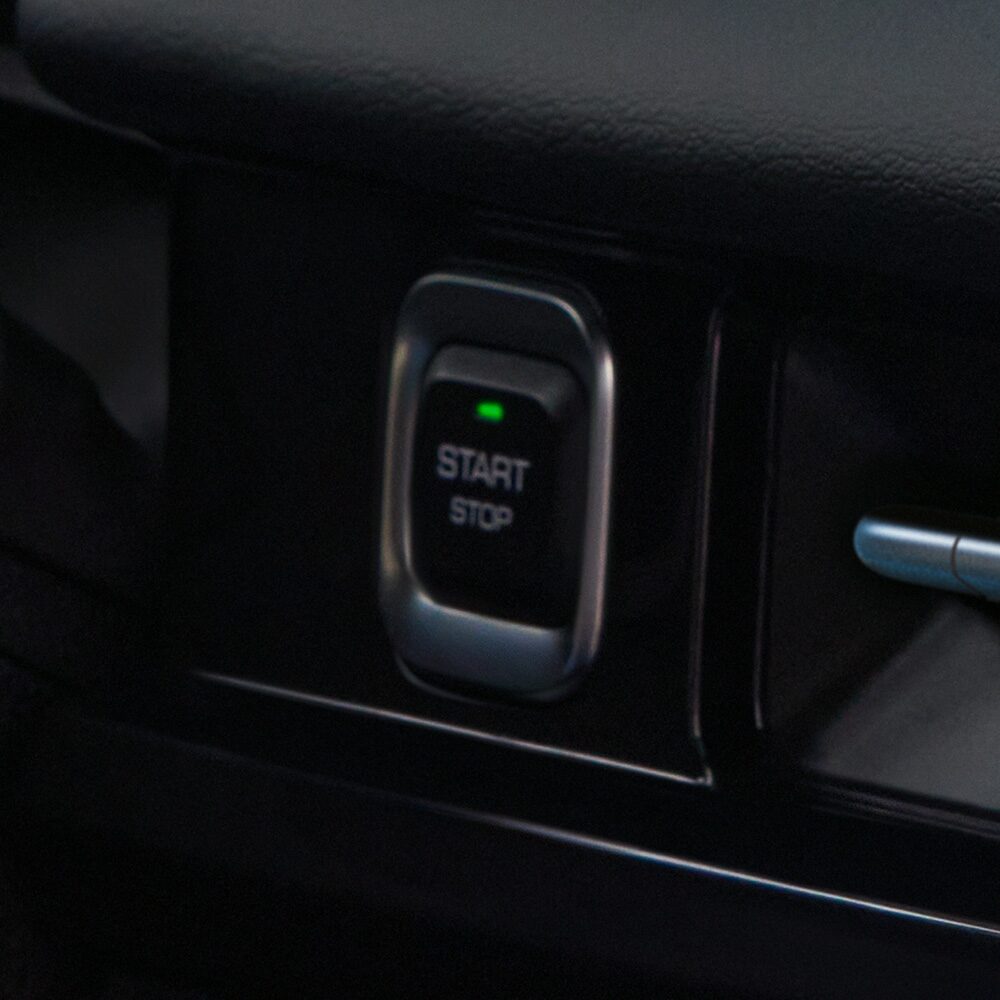 Botón de encendido sin llave de la Chevrolet Groove.