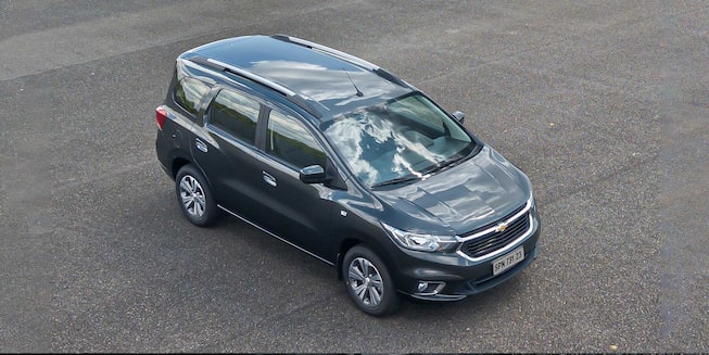 Chevrolet Spin - Vista superior de tu minivan