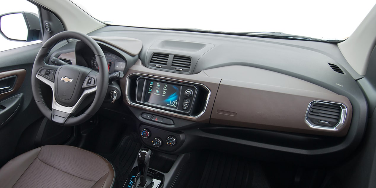Chevrolet Spin - Panel interior de tu minivan