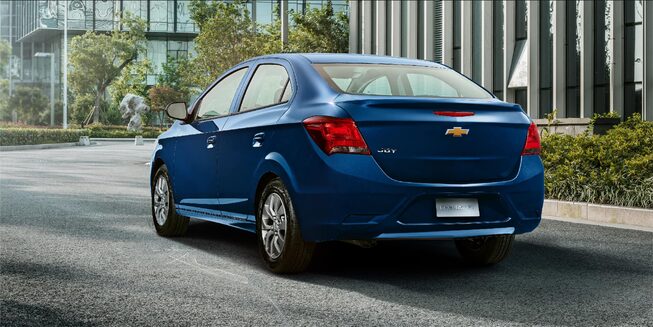 Chevrolet Paraguay Onix Joy Sedán- Exterior Trasero de tu Auto Sedán