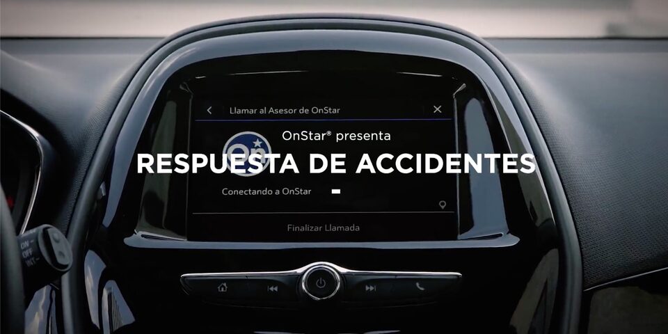 Chevrolet - OnStar respuesta automática en caso de accidente