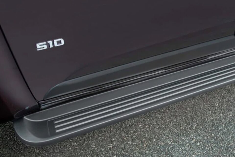 El estribo lateral modelo Original fue diseñado exclusivamente para la nueva Chevrolet S10