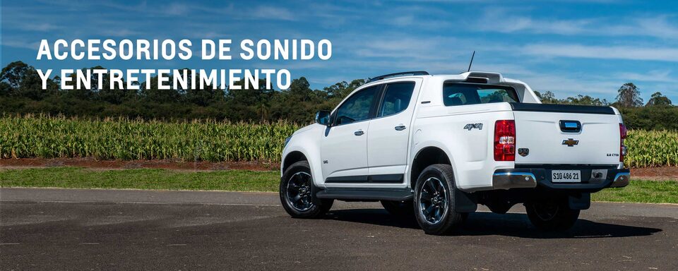 Conoce los accesorios de entretenimiento y sonido para tu Chevrolet S10
