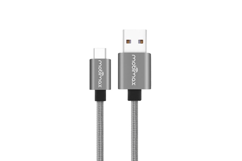 Cargue todos sus dispositivos móviles en la Chevrolet S10 con el cable tipo C gris