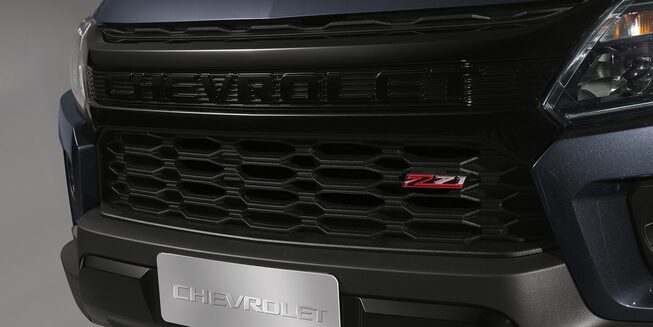 Parrilla de la nueva camioneta Pick up Chevrolet S10 Z71
