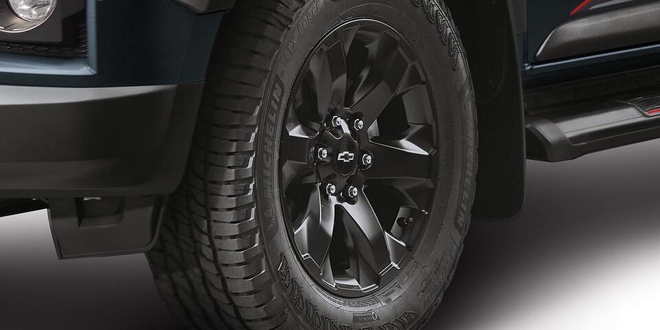 Llantas y neumáticos de la Pick up Chevrolet S10 Z71