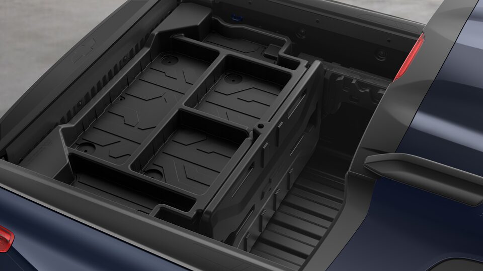 Manten la carga ordenada en tu pick up Chevrolet Montana con el divisor multiboard