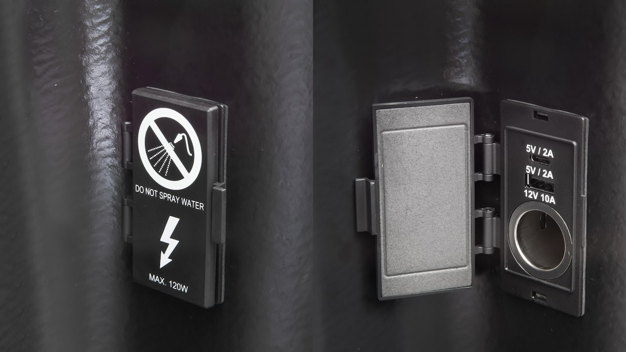 Ten a mano una conexión USB en tu pick up Chevrolet Montana incluyendo la toma de 12 volts