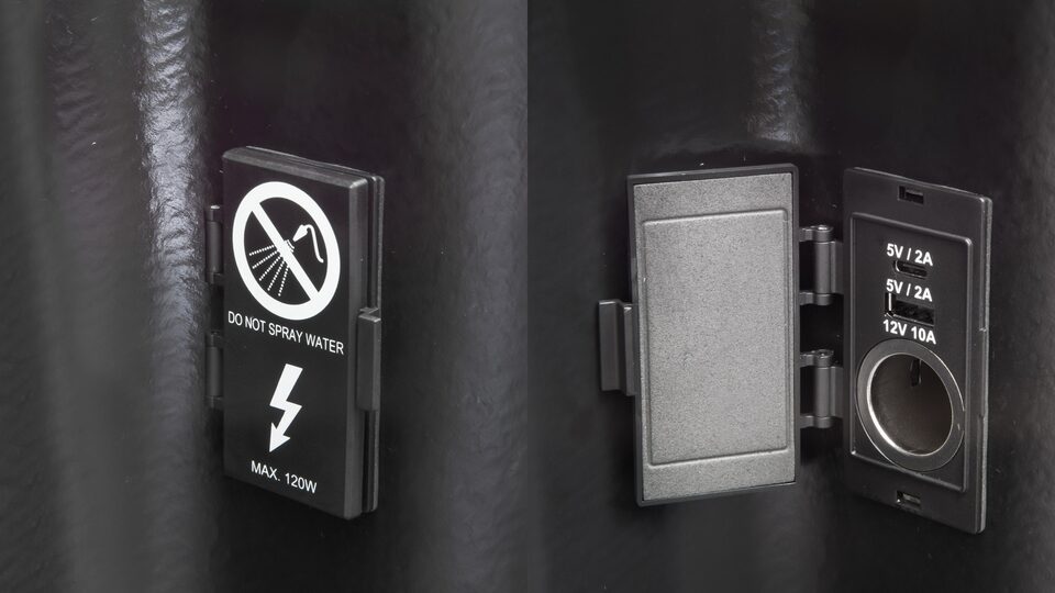 Ten a mano una conexión USB en tu pick up Chevrolet Montana incluyendo la toma de 12 volts