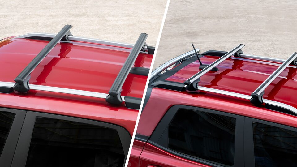Transporta todo a bordo de tu pick up Chevrolet Montana con el portaequipajes negro