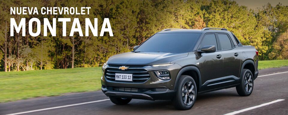 Accesorios originales para mejorar la nueva pickup Chevrolet Montana
