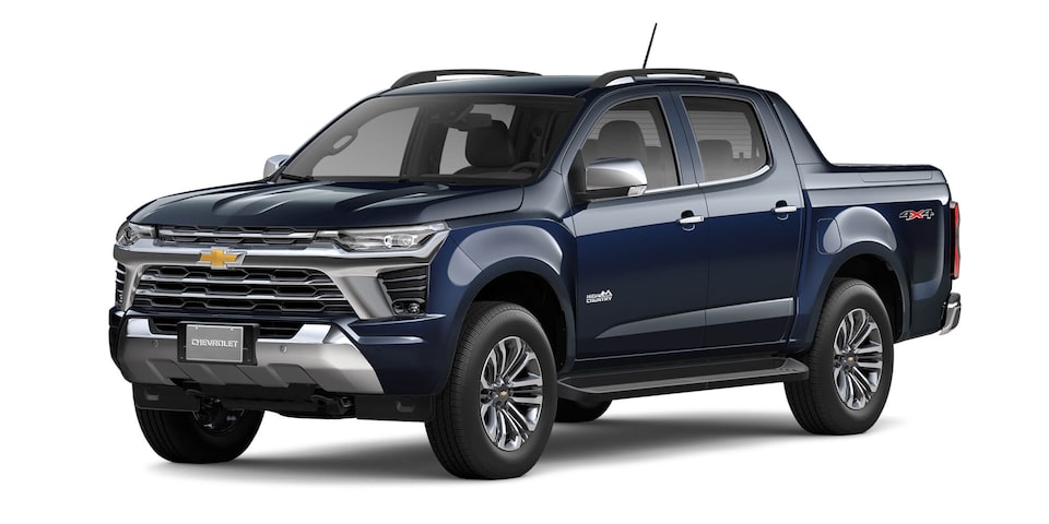 Chevrolet S10 High Country en color azul
