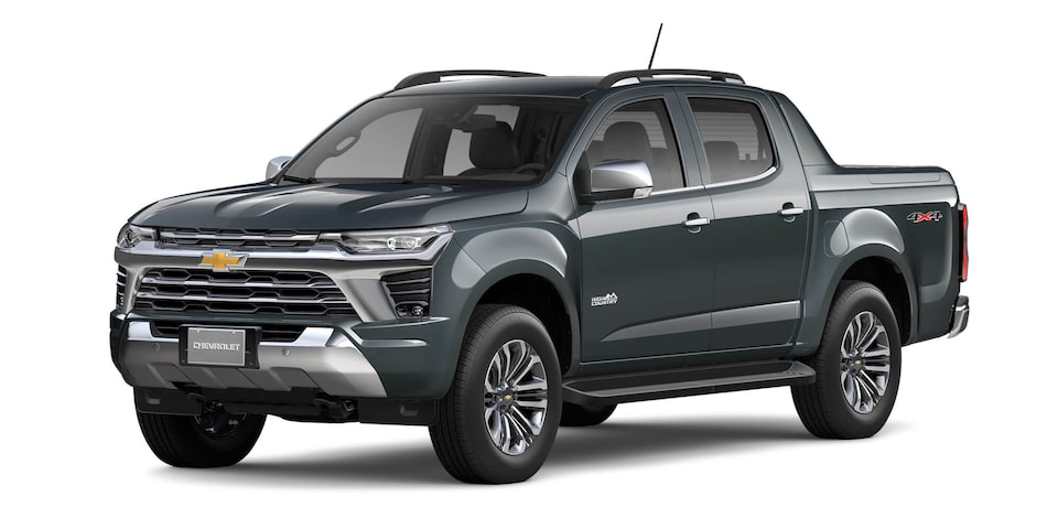 Chevrolet S10 High Country en color gris petroleo