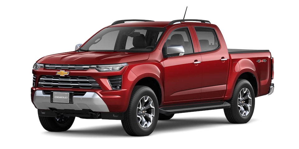 Chevrolet S10 LTZ en color rojo