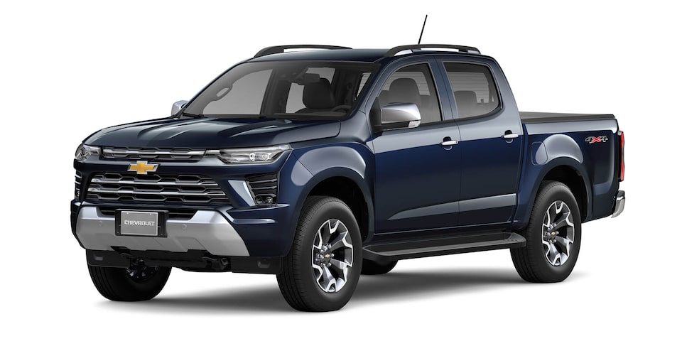 Chevrolet S10 LTZ en color azul