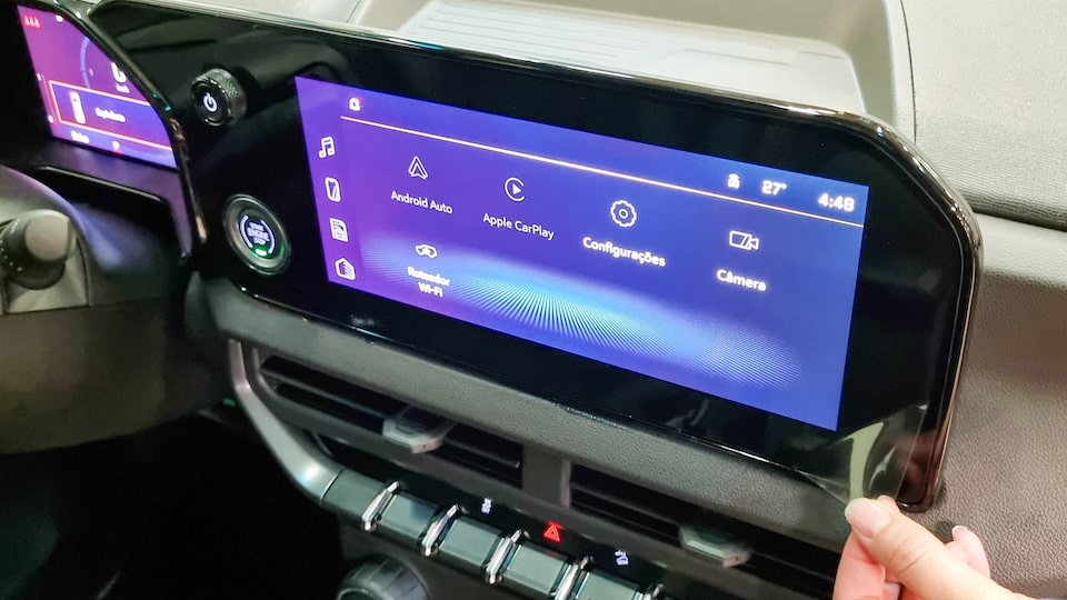 Film protector de radio para Chevrolet S10