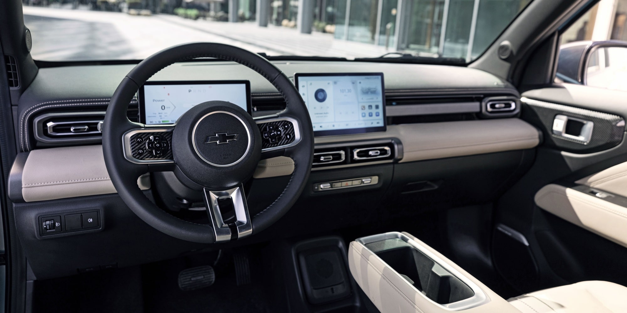 Volante con control digital del Chevrolet Spark EUV