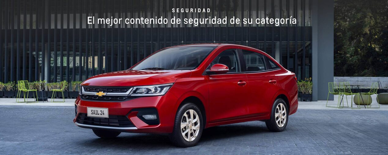 Chevrolet Sail, protección única en su categoría