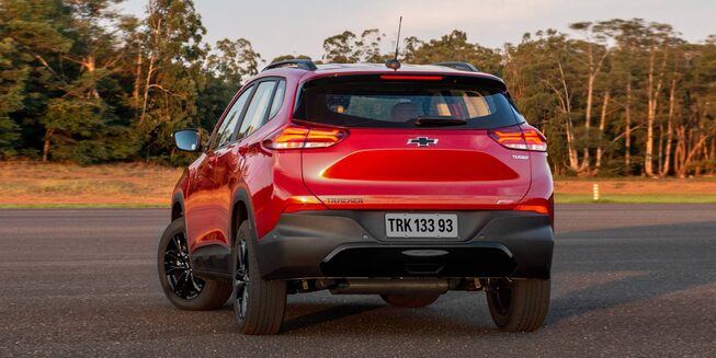 Chevrolet - Aspecto trasero de tu Tracker RS