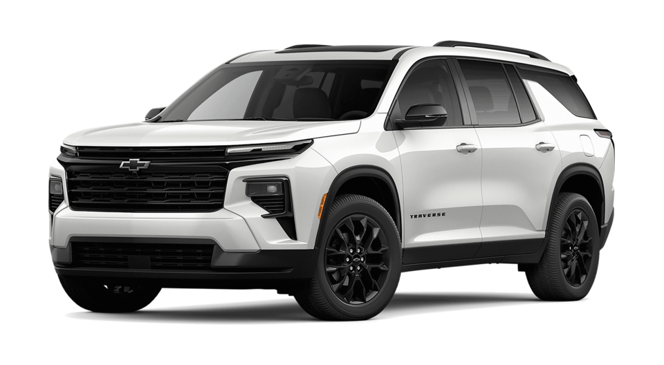 Chevrolet Traverse blanco granizado