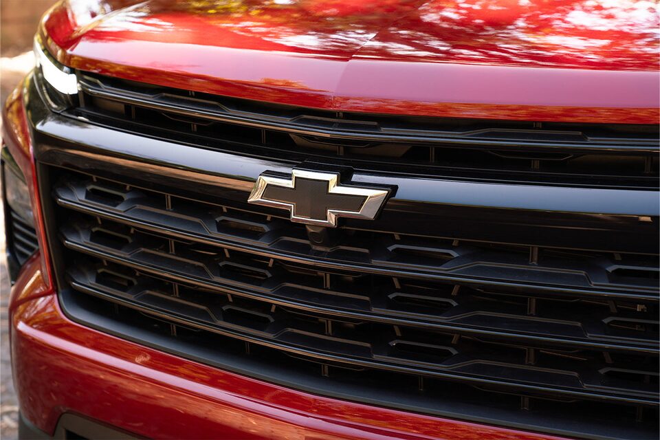 Chevrolet Traverse - Vista de la parrilla delantera