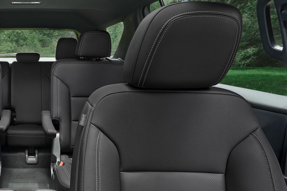 Chevrolet Traverse - Detalle del asiento delantero