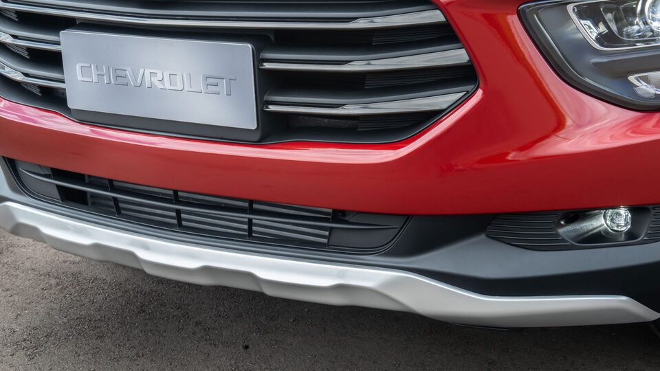 Accesorio extensión de parachoques delantero para la pick up Chevrolet Montana