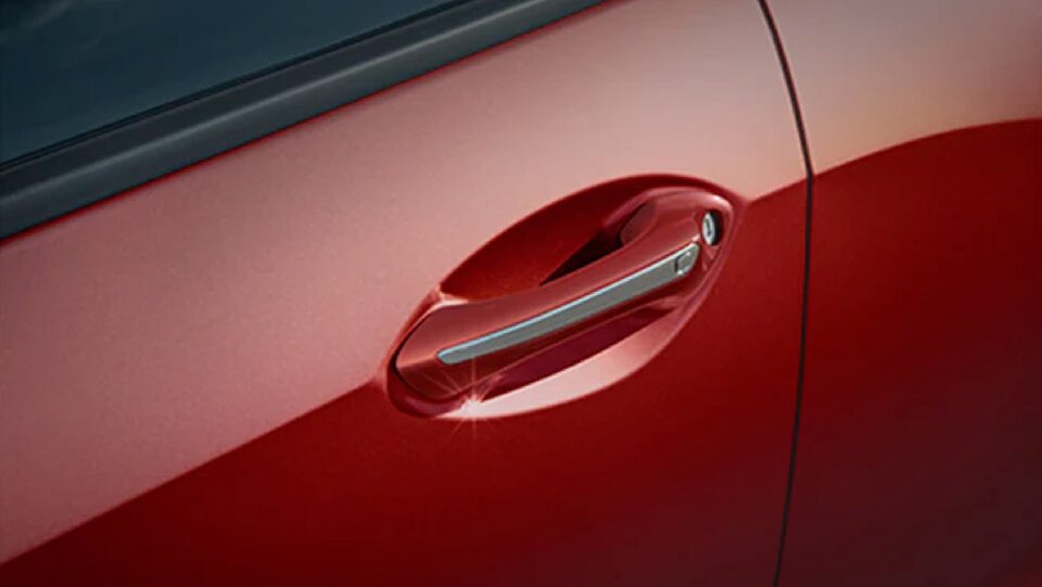 Accesorio manija cromada para la pick up Chevrolet Montana