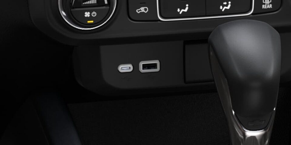 Chevrolet Colorado - Puertos USB