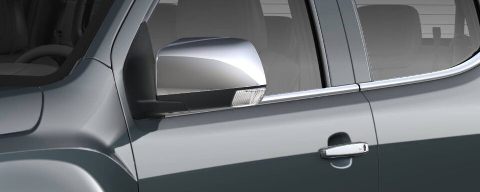 Pickup Chevrolet Colorado - Vista retrovisor puerta delantera